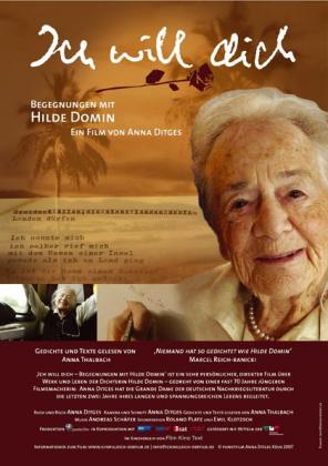 Filmbeschreibung zu Ich will dich - Begegnungen mit Hilde Domin