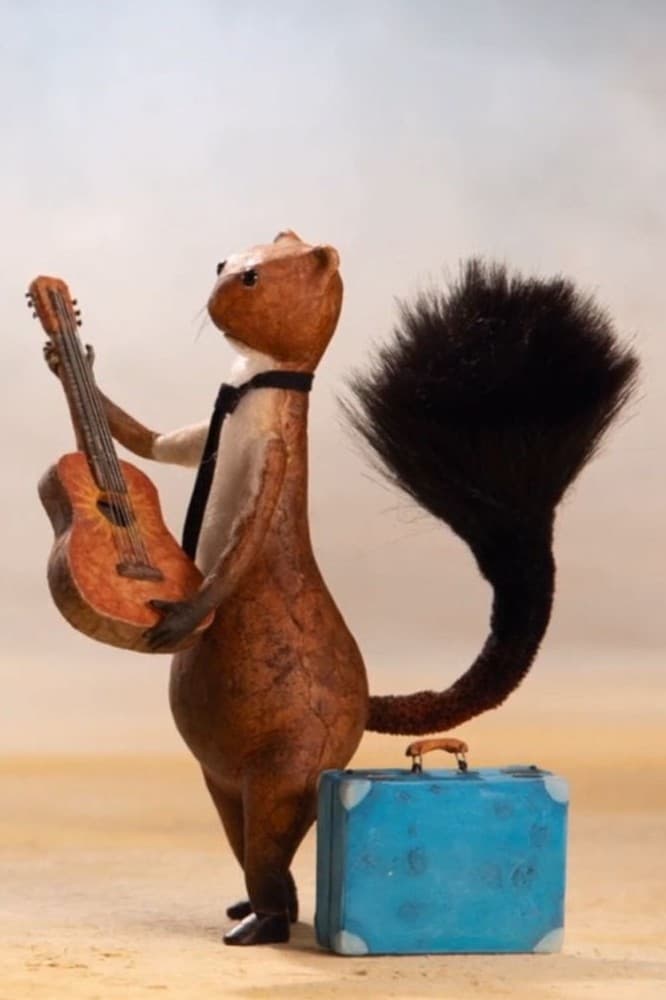 Eine Gitarre am Meer