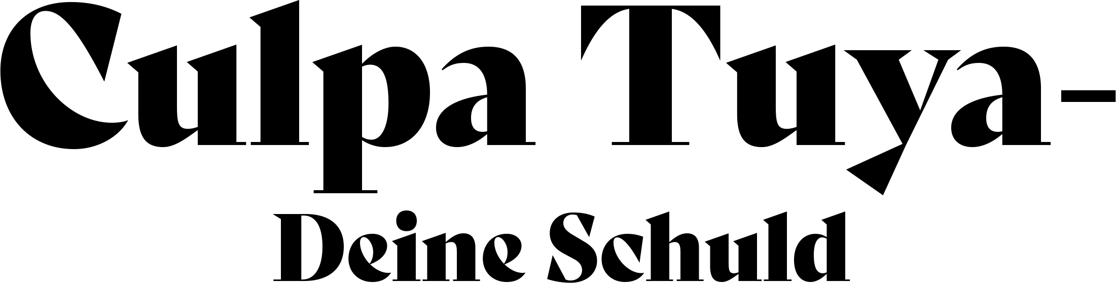 Culpa Tuya - Deine Schuld