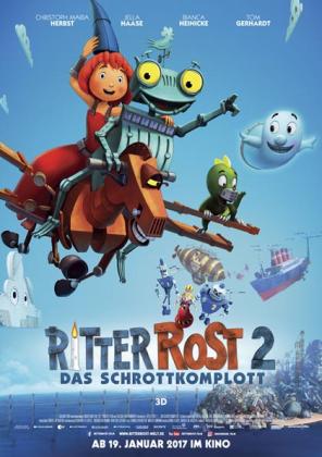 Filmbeschreibung zu Ritter Rost 2 - Das Schrottkomplott 3D