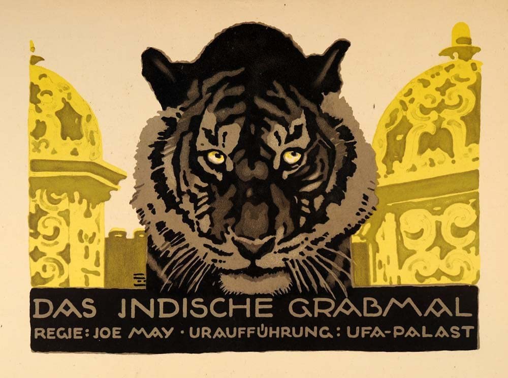 Filmbeschreibung zu Das indische Grabmal Teil 2: Der Tiger von Eschnapur (1921)