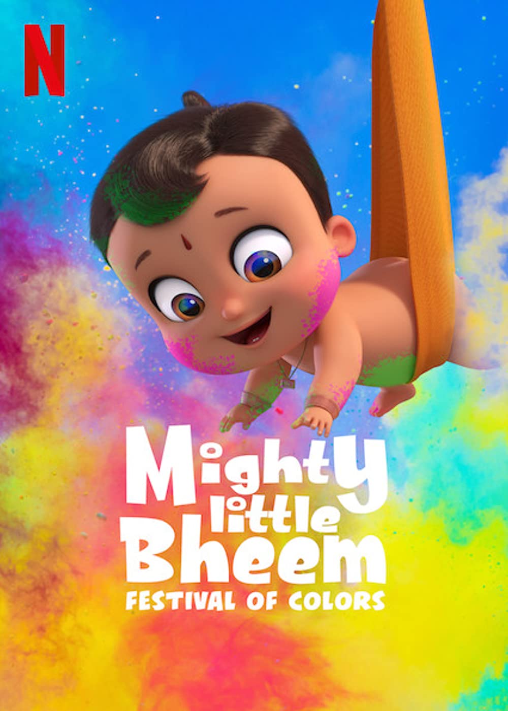 Filmbeschreibung zu Der kleine Bheem: Besonders stark zum Fest der Farben