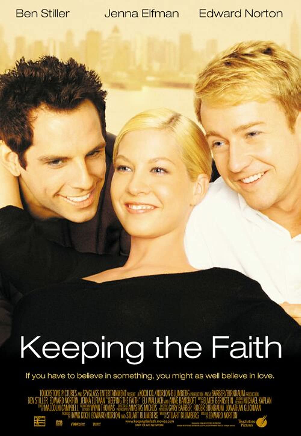 Filmbeschreibung zu Keeping the Faith