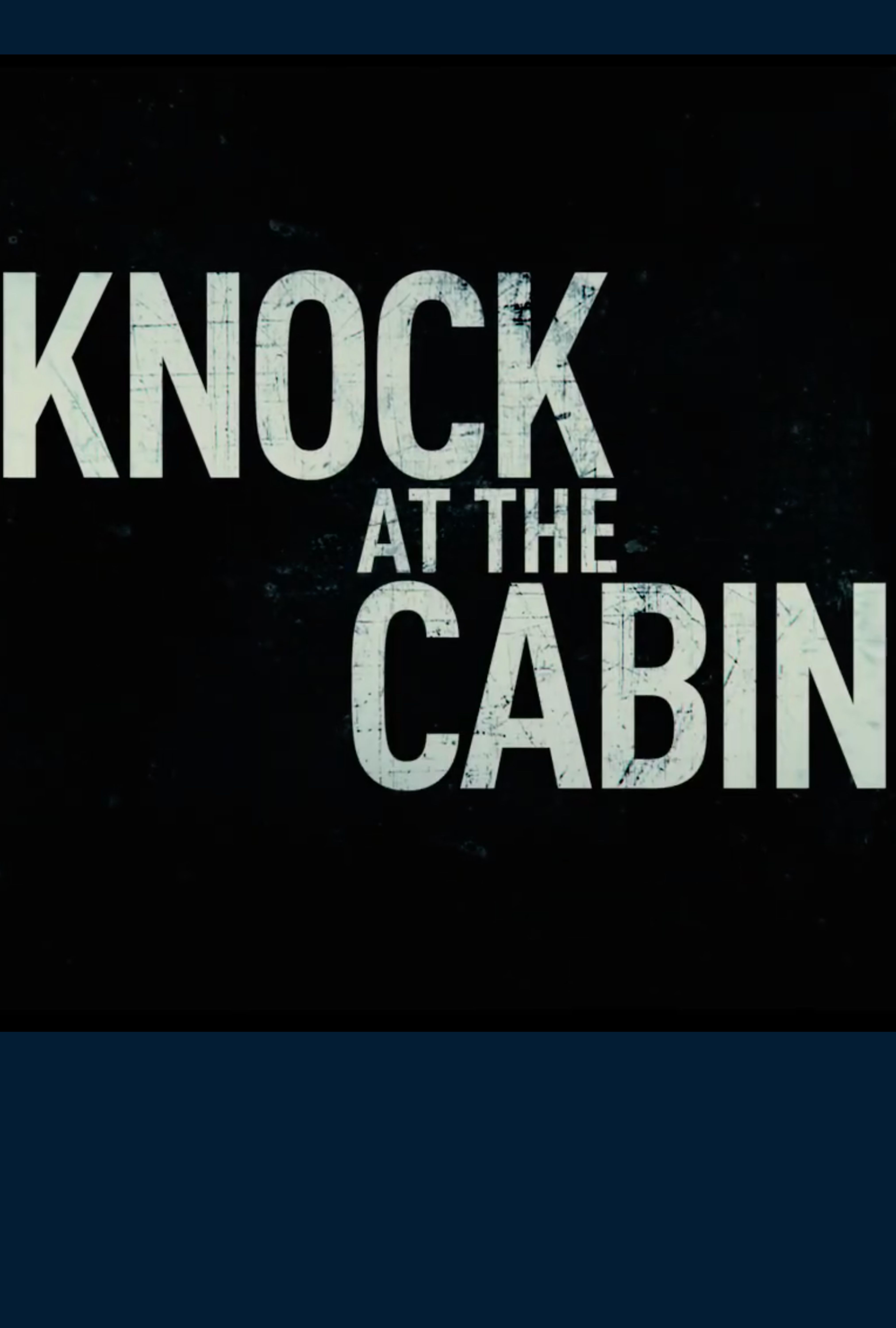 Knock at the Cabin