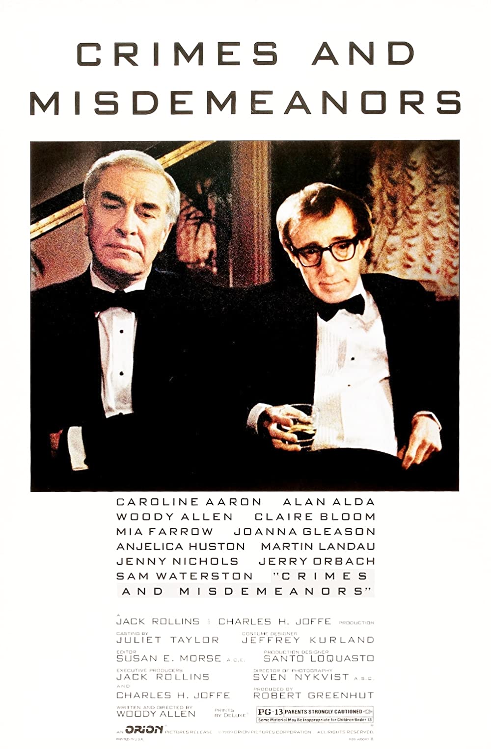 Filmbeschreibung zu Crimes and Misdemeanors