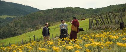Was will der Lama mit dem Gewehr?