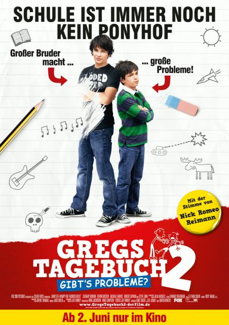 Filmbeschreibung zu Gregs Tagebuch 2: Gibt's Probleme?